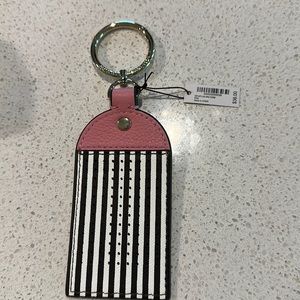 NWT Henri Bendel Pink Luggage Tag